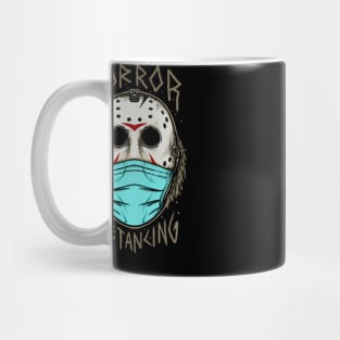 horror distancing Mug